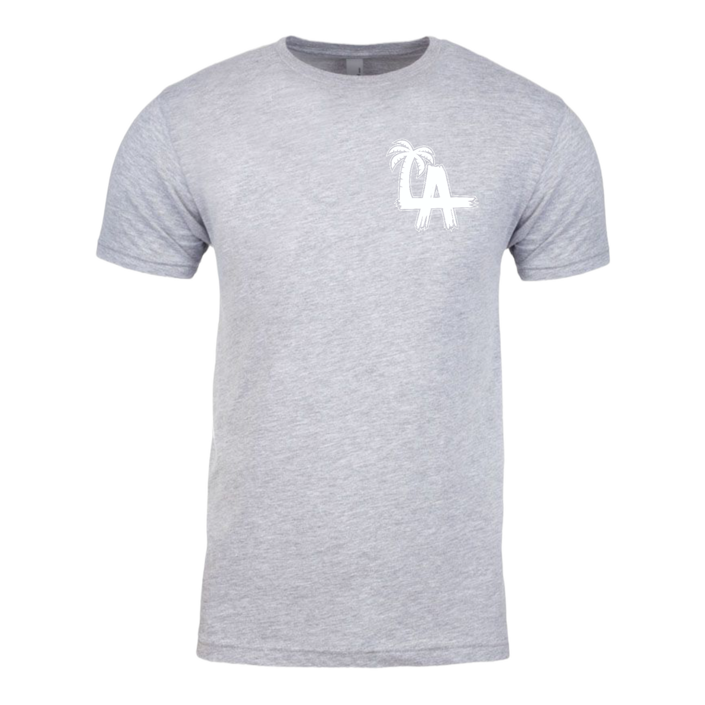 LA PALMS (WHITE) Unisex Cotton Crew T-Shirt