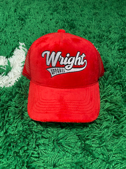 Velvet Trucker Caps By Wright Apparel Co.