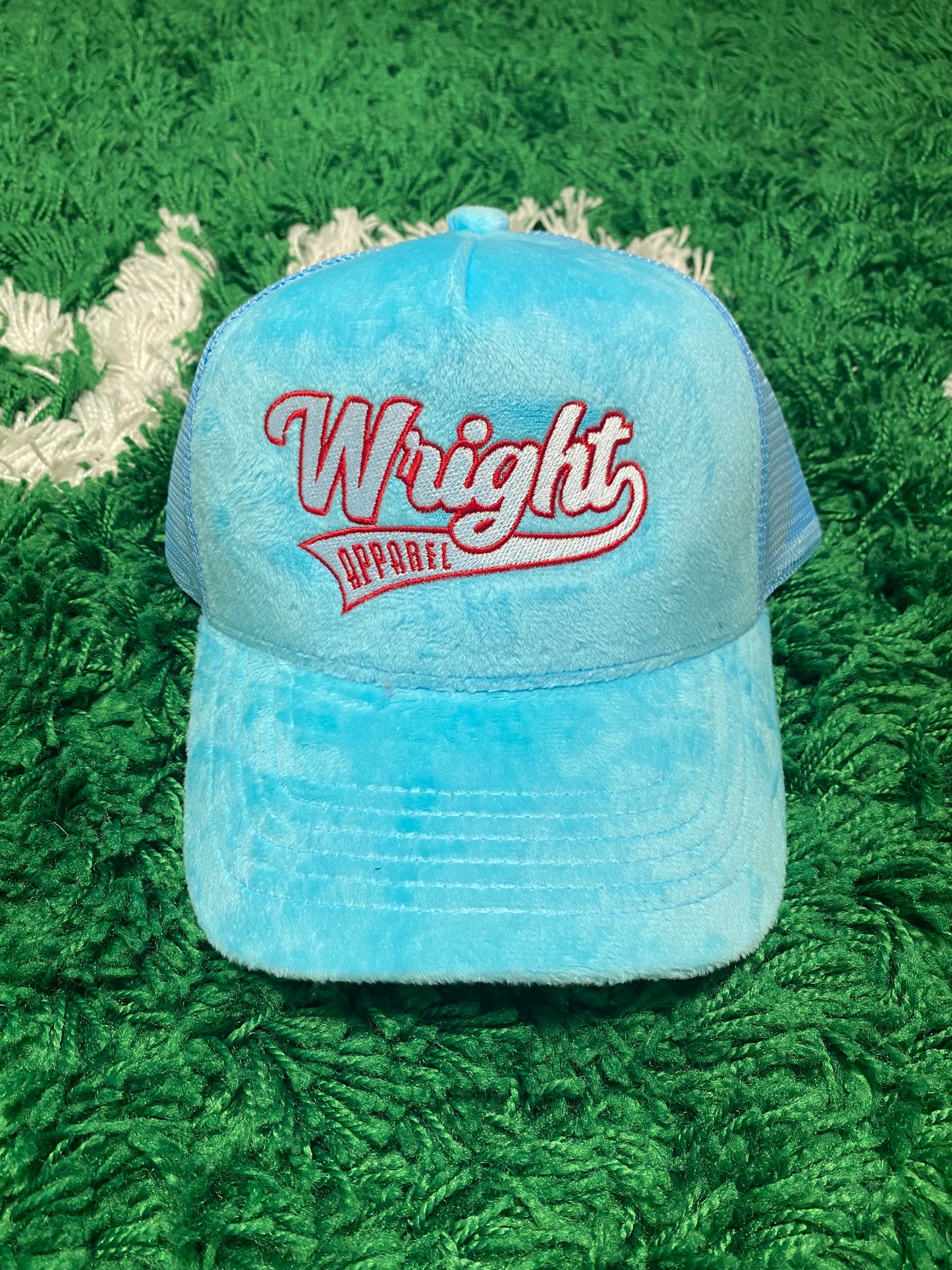 Velvet Trucker Caps By Wright Apparel Co.