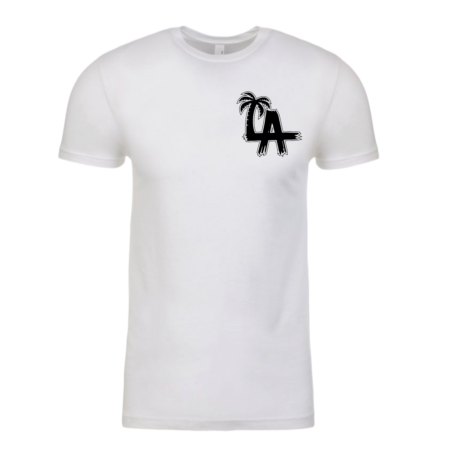 LA PALMS (BLACK) Unisex Cotton Crew T-Shirt